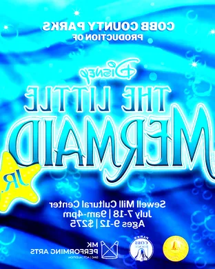 The Little Mermaid Jr. theatre performance