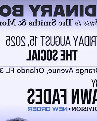 Ordinary Boys - The Smiths & Morrissey Tribute